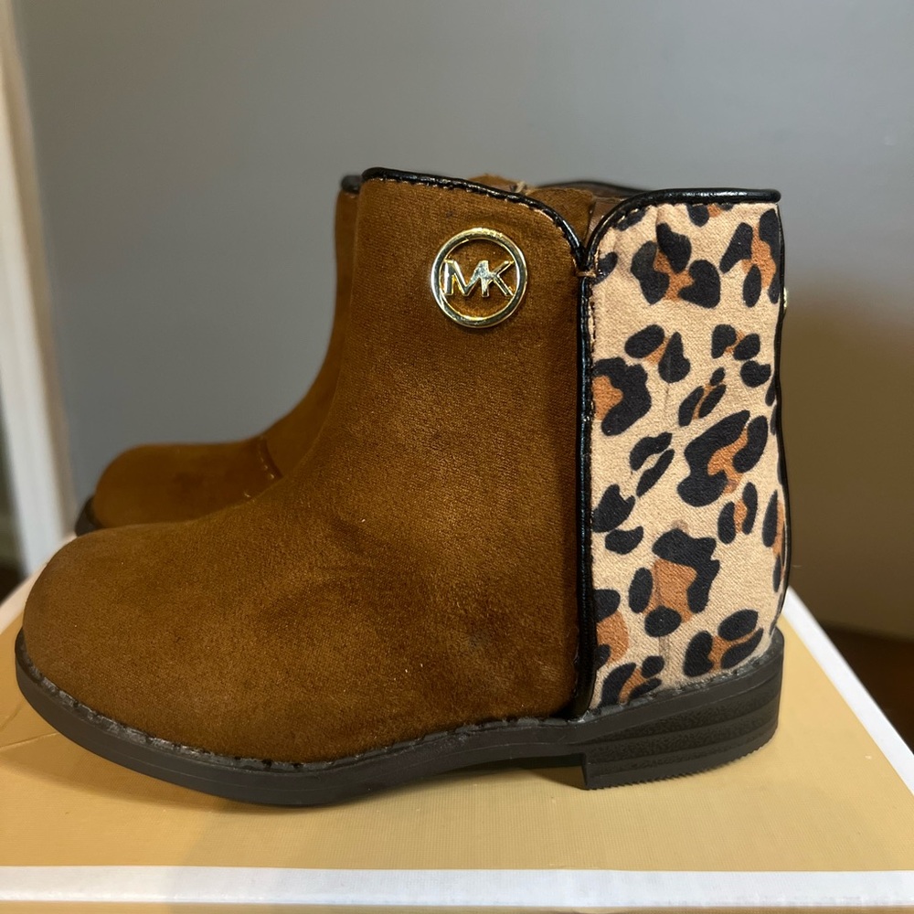 Michael Kors Leopard Booties